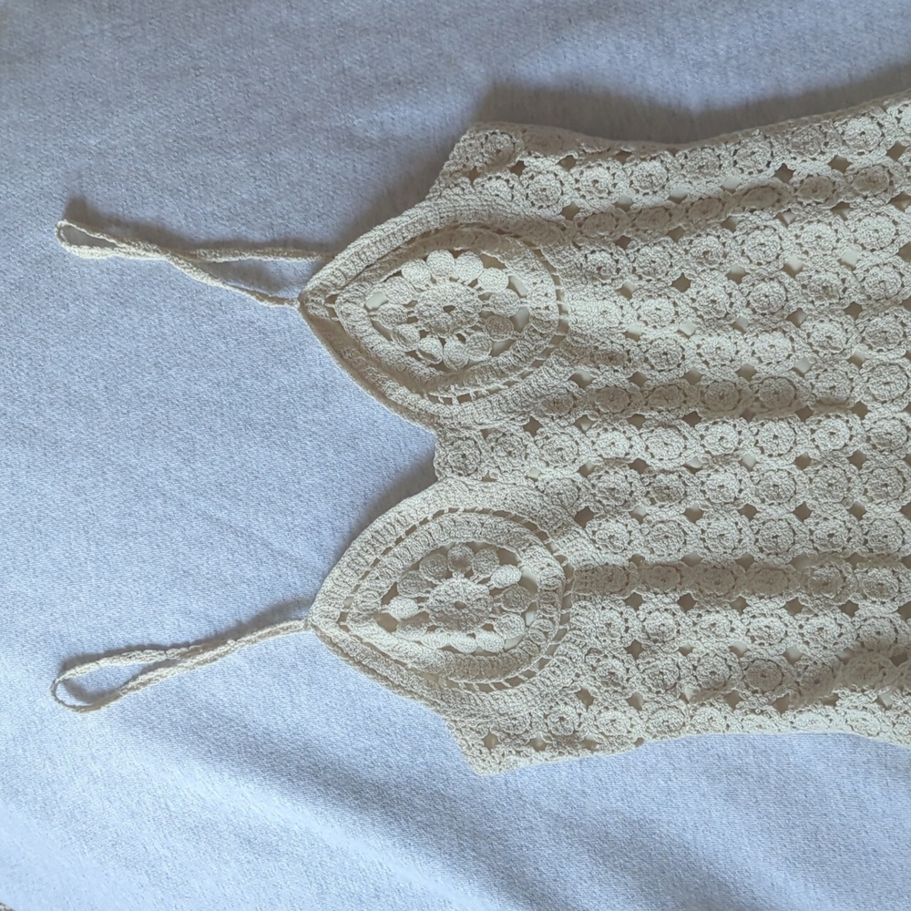 Ronny Kobo crochet Tobi dress sz S - Picture 7 of 12